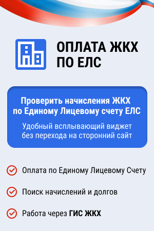 Оплата ЖКХ по ЕЛС